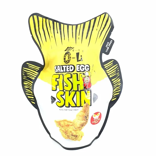 O-Li Salted Egg Fish Skin (NEW)咸蛋黄香脆鱼皮 80g