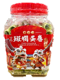 GNY - 2 IN 1 Pandan Wafer Roll 鴛鴦班蘭蛋卷 370g