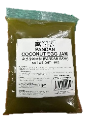 Pandan Kaya Coconut Egg Jam 斑斓香叶加央 1kg