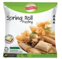 Everbest Spring Roll Pastry 春卷皮 8.5' x 8.5' 500g