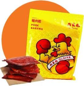 Oloiya BBQ Pork Dried Meat 我来也肉干 500g