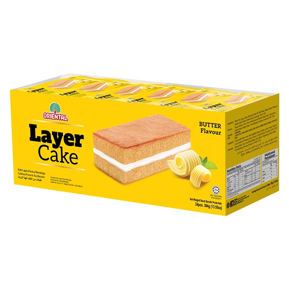 Oriental Brand Butter Layer Cake 香浓奶油蛋糕 16g x 24s