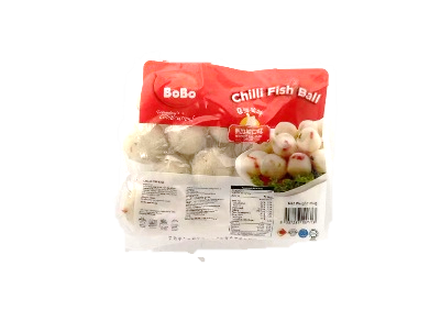 BOBO Premium Chilli Fish Ball 顶级-辣椒鱼丸 250g