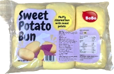 Sweet Potato Bun - 紫薯味馒头 - 360g