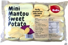 Mini Mantou Sweet Potato - 迷你紫薯味馒头 360g
