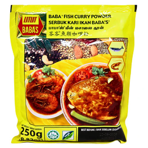 BABAS - FISH CURRY POWDER  鱼类咖喱粉 250g