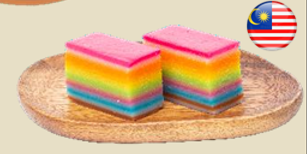 Nyonya Lady - Frozen Kuih Lapis Pelangi 20pieces (1100g±)